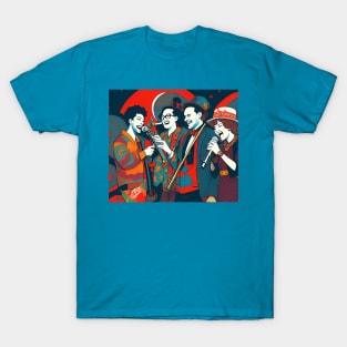 Funky Cafe Jam Sesh T-Shirt